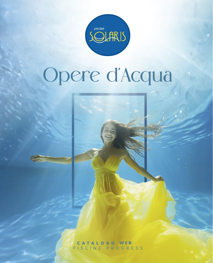Copertina catalogo Piscine Solaris